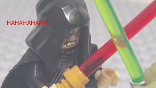 Lego Star Wars Yoda vs Palpatine Stop Motion [upl. by Athenian]