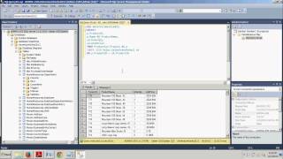 SQL Server Tutorial 30 Using the INNER and OUTER JOIN operator [upl. by Enajaras]