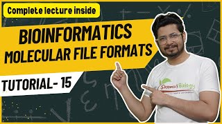 Molecular file format in bioinformatics  Bioinformatics tutorial 16 [upl. by Amoritta]