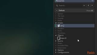 Programming in GameMaker Studio 2  Creating a Script  packtpubcom [upl. by Desdamona]