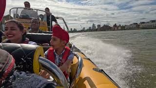 Speed Boat Thames London [upl. by Osber791]