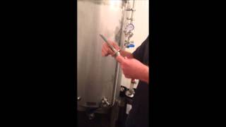 Will at Burnt Hickory Brewery in Kennesaw GA explaining how to force carbonate a beer in 2 hours [upl. by Anglim]