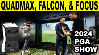 FORESIGHT SPORTS FALCON QUADMAX amp FOCUS AI 2024 PGA Merchandise Show [upl. by Josephina66]