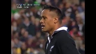 Jonah Lomu creates carnage vs British Isles at RWC 1995 [upl. by Marigold]