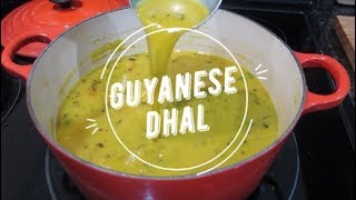 Guyanese Dhal  Collaboration with Alicas Pepperpot Episode 63 [upl. by Aitetel]