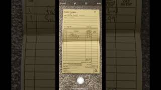 🧠 Tip  Use Notes app on 📲 to digitise your receipts 🧾 invoices [upl. by Mcgray429]