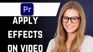 How to Apply Effects in Premiere Pro simple tutorial [upl. by Mycah]