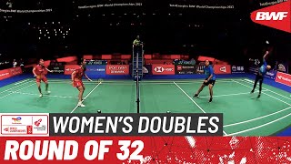 BWF World Championships 2023  ChenJia CHN 1 vs MayasariSugiarto INA  R32 [upl. by Lucia]