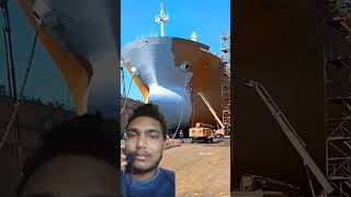 How is painted ship ship shipbuilding cruiseship shipyard shipping shipwright cruise [upl. by Neirod]