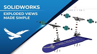 Creating Exploding Views Made Simple in SOLIDWORKS [upl. by Airehs]