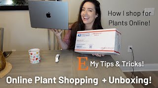 How I Shop for Plants Online Tips and Tricks to Buying a Plant on Etsy  Unboxing the Plant [upl. by Jenkel297]