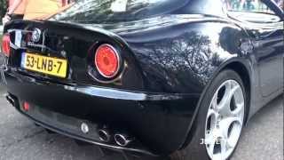 Alfa Romeo 8C Competizione LOUD Acceleration  Droomrit voor het leven 2011 Full HD [upl. by Dietsche]