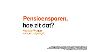 Alles wat je moet weten over pensioensparen 2022  NN Insurance Belgium [upl. by Llenna]