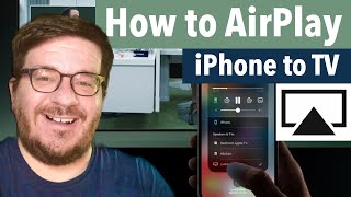 How to AirPlay from iPhone to TV [upl. by Yhpos]