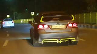 InDian Fast amp Furious  Street Racing In Traffic  TOO LOUD Exhaust Sound TheUK07Rider [upl. by Melvyn]