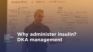 Why do we administer insulin to a DKA patient [upl. by Lohner338]