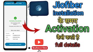 Jiofiber activation process  How to install Jiofiber  Jiofiber installation process  Jiofiber [upl. by Heller472]