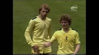 1982 FA Cup Final Spurs v QPR ESPN [upl. by Aikel]