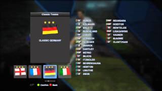 PES2013 Classic Team Lineup [upl. by Klein]