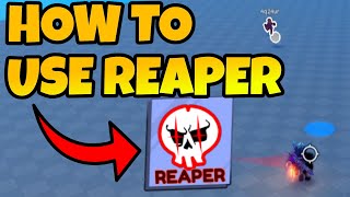 How To Use The Reaper Ability In Roblox Blade Ball Insane Ability [upl. by Atinehs]