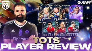 DIAZ 94 GARNACHO 92 LUCIO 92 DEST 90 TEZE 92 SCHULLER 95 DAVIS 91  FC24 TOTS PLAYER REVIEW [upl. by Sirahs]