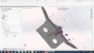 SOLIDWORKS Quick Tip  Mesh Sectioning [upl. by Arman499]