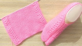 Knitting Thumb Socks  Shoes  Slippers  Boots [upl. by Neve169]