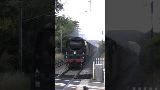 34067 Tangmere Rockets Through Cononley With Steam To Spare  The Waverley [upl. by Ahsened]