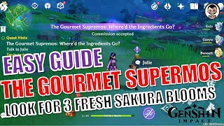 Easy Guide The Gourmet Supremos Whered the Ingredients Go  Genshin Impact [upl. by Samantha424]