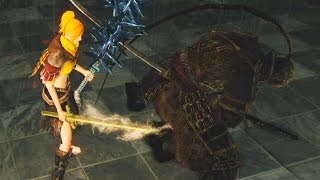 Dark Souls 2  Sir Alonne Seppuku Secret Death Animation  Muerte de Samurai [upl. by Hinch]