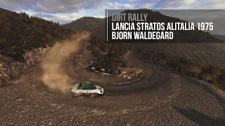 DiRT Rally  Lancia Stratos Alitalia 1975 Custom Livery [upl. by Lemmuela198]