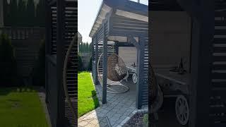 Стильная беседка на своем участке diy беседкасвоимируками pergola [upl. by Otrebmuh]