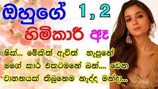 1 2 ඔහුගේ හිමිකාරී ඈ  නිකිල් මේකී හොරකමේ යන එකියක්ද කොහෙද  ආදරණීය නවකතා ohuge himikari a naval [upl. by Eiramesor]