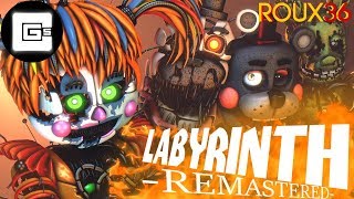 FNAFSFM Labyrinth REMAKE  CG5  Roux36 Animations FULL ANIMATION [upl. by Cutlor]