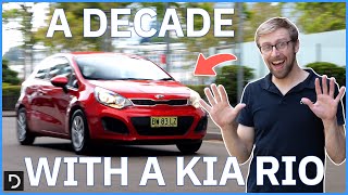 An Honest Owner Review After Living With A Kia Rio For 10 Years  Drivecomau [upl. by Madi304]