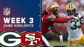 Packers vs 49ers Week 3 Highlights  NFL 2021 [upl. by Placia]