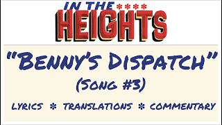 quotBennys Dispatchquot  Lyrics Translations amp Dumb Commentary [upl. by Eurydice]