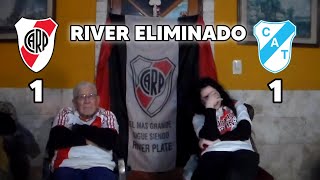 RIVER PLATE 1 4 TEMPERLEY 1 5  REACCIÓN HINCHAS DE RIVER  COPA ARGENTINA 2024 [upl. by Neerak]