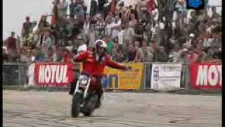 Christian Pfeiffer motorcycle stunts bechyne 2003 [upl. by Mariska]