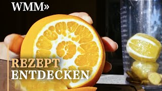 Ingwer Shot selber machen  Leckeres Rezept mit Orange und Zitrone [upl. by Netnerb769]