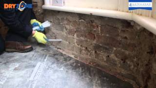 Dryrod Installation  Rising Damp Solution [upl. by Trueman]