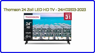 BEWERTUNG 2024 Thomson 24 Zoll LED HD TV  24HD2S132023 WESENTLICHE Einzelheiten [upl. by Pippas]