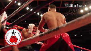 Cubano R Romero le da TKO a Mexicano JEstrada [upl. by Bowne525]