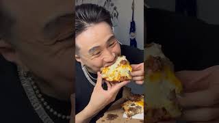 Trying Viral Dominos Pizza dominos dominospizza pizza [upl. by Bierman]