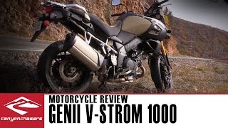 Suzuki DL1000 VStrom GenII 2014 CanyonChasers Review Test Ride [upl. by Enigroeg913]