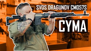 SVDS DRAGUNOV  CM057S  CYMA  TANIEMILITARIAPL [upl. by Clercq]