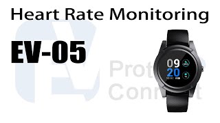 EV05 SOS Help Heart Rate Monitoring GPS Watch [upl. by Ydoj]