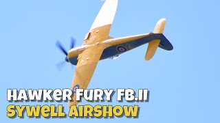 Hawker Fury FBII • Sywell Airshow 2024 [upl. by Chavey]