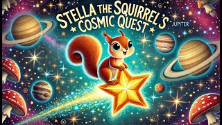 Stella the Squirrel’s Cosmic Quest Relaxing Bedtime Story for Kids with Calming Music amp Animation [upl. by Osicnarf119]