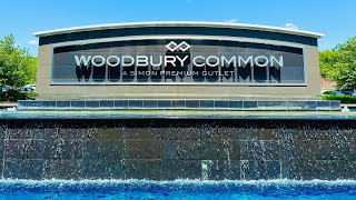 Woodbury Common Premium Outlets 2023 Complete Walking Tour in 4K  Woodbury NY [upl. by Candida837]